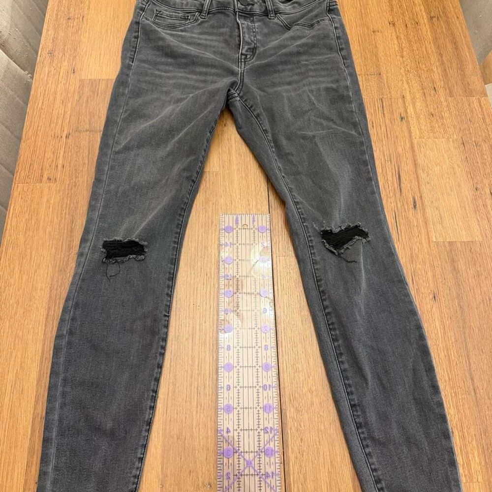 Refuge Women's Black and Grey Jeans